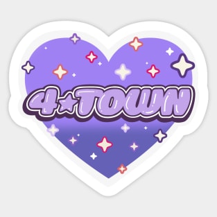 4*TOWN! (Tyler's) Sticker